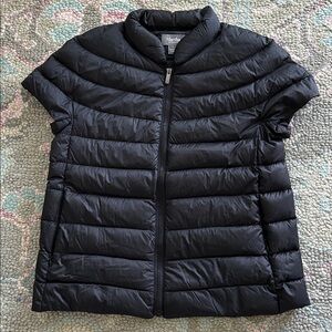 Martha Stewart Black Puffer Jacket - Size S